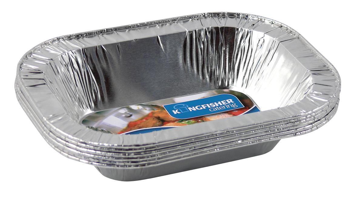(image for) Oblong Foil Pie Dishes 6 Pack